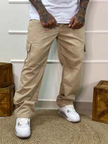 Men Jeans - Beige - View 3