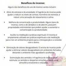 Kit 25 Caixas de Incenso Vareta com 7 varetas essências sortidas indiana - Multicolorido - Visão 3