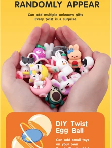 1 pièce Machine de poupée capsule intéressante pour enfants. Boîte aveugle de poupée de machine à griffe. Poupée capsule cadeau, Jouets>Fille, Jouets pour garçons, œuf de jouets