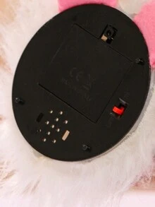 30cm Santa Claus Plush Doll With Red Hat Rudolph Reindeer Stuffed Doll With Led Warm Light For Tabletop Display - Red - View 4