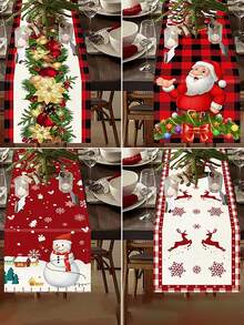 聖誕鹿紋桌布 - A - 查看 2