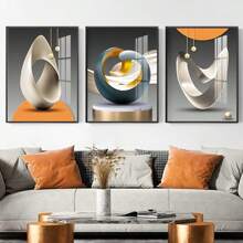 3-delige set wanddecoraties voor woonkamer en slaapkamer, woondecoratie, nieuwjaarscadeaus voor haar/hem, canvasprints zonder lijst, posters voor de kamer, maximalistische wanddecoratie, esthetische kamerdecoratie, spullen voor kamerdecoratie, woonkamer, slaapkamer, kantoordecoratie