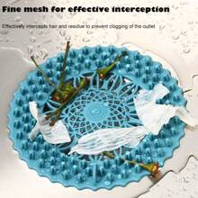 1pc Blue Sink Filter For Kitchen/bathroom Sewers And Drainage System - Blue - View 1