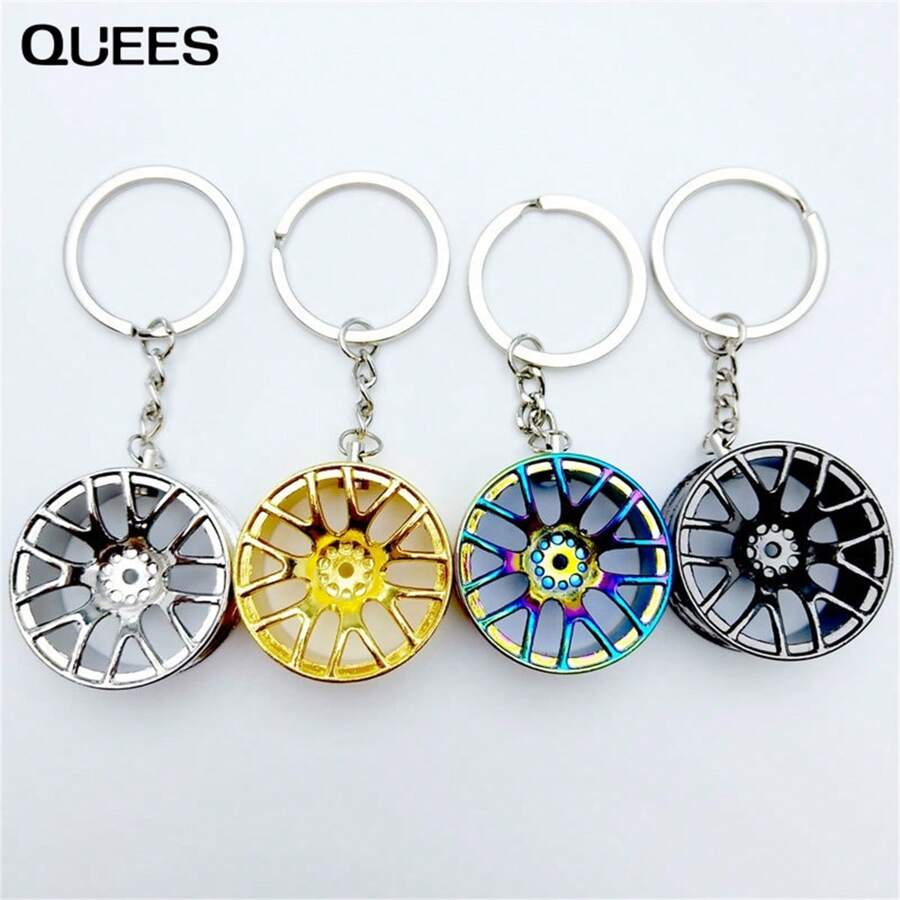 QUEES A Mặt dây chuyền chìa khóa - Bạc - Xem 1