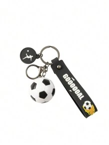 1 buc. Joc pentru fani de fotbal, breloc cu breloc de fotbal rafinat, modă, rucsac, pandantiv, accesorii pentru breloc de mașină, cadou pentru bărbați și femei, brelocuri