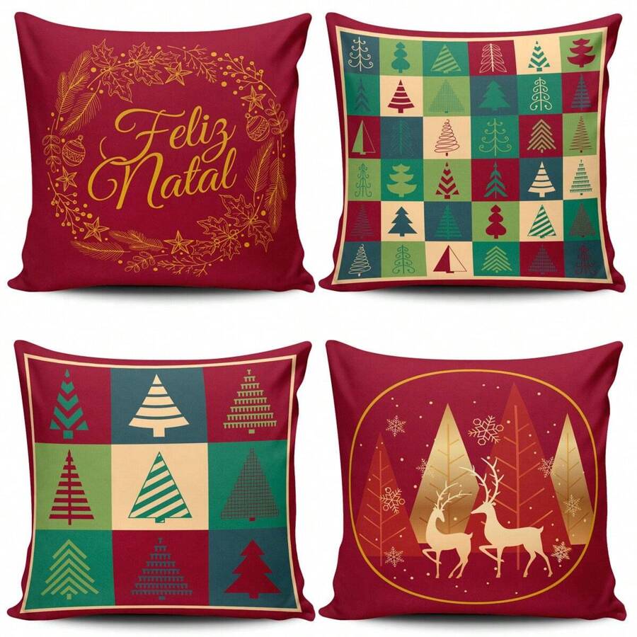 Cushion Cover - Đỏ - Xem 1