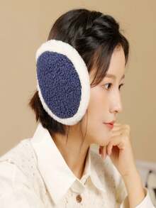 冬季毛絨可愛保暖耳套,可折疊保暖耳罩,耳掩,保暖耳罩,男女均可使用