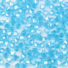 200 chiếc 3MM Hình thoi Hình dạng Nhọn Pha lê trong suốt Hạt AB Màu sắc Hạt lỏng lẻo Để làm đồ trang sức DIY , Óng ánh - 3mm - Xem 20