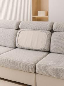 1 Stück Wasserdichte Stretch All-season Sofa Überwurf, Einfacher Moderner Anti-slip-sofa-bezug, Wohnzimmer Möbelschutz Für L-förmige Und 1/2/3/4 Sitzer Sofa Geeignet - Hellgrau - Übersicht 4