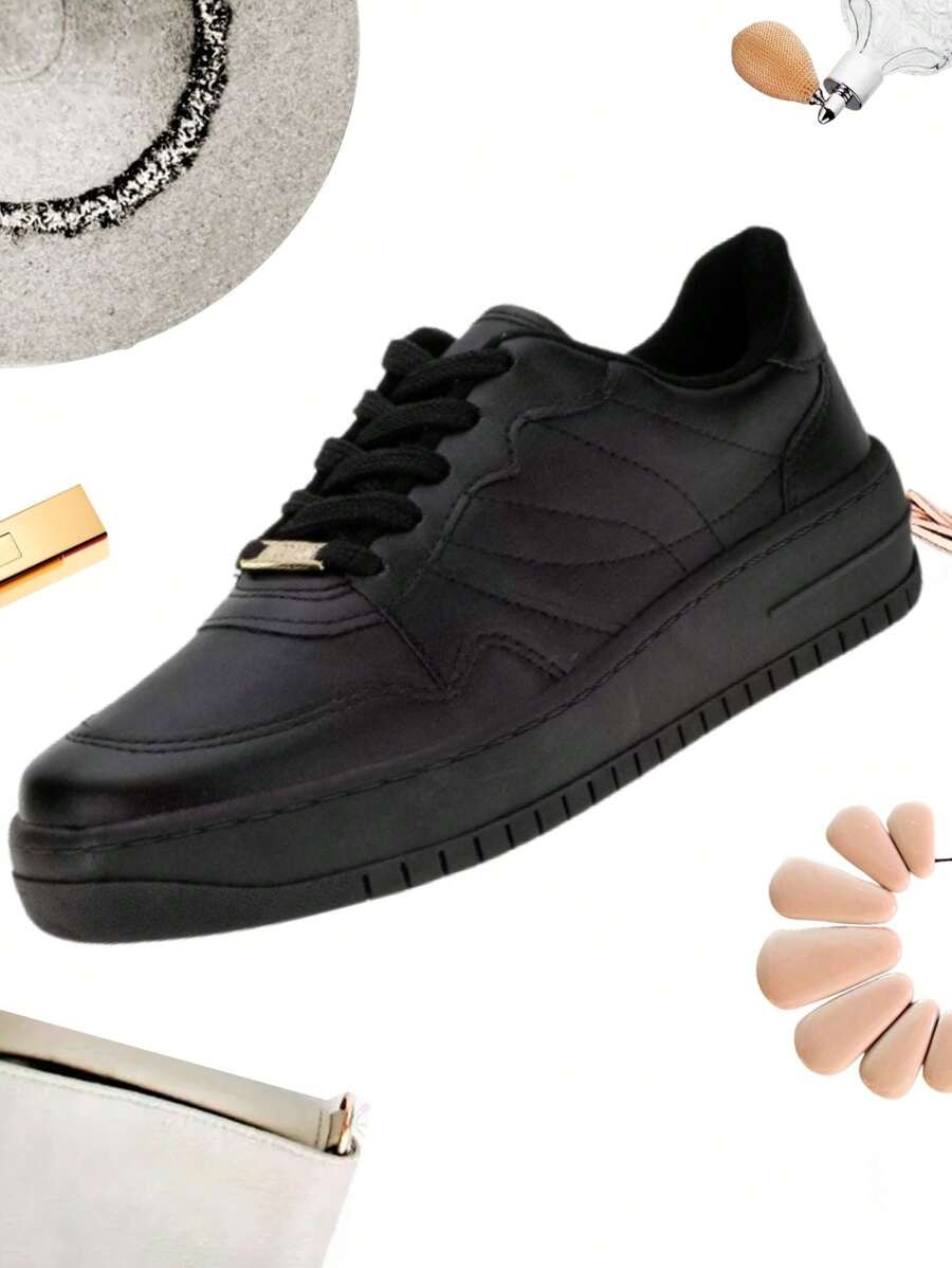 Women Casual Shoes - 黑色 - 查看 1