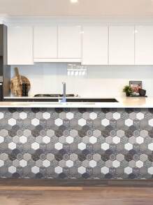 10入組3d石材自黏式牆磁磚貼紙,仿石牆貼紙,自粘式磚紋壁貼,適用於電視背景牆壁紙裝飾,家居裝飾