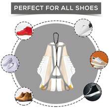 鞋夾,矽膠鞋套支架,運動包配件鞋套,適用於運動、戶外、登山旅行的鞋套收納架