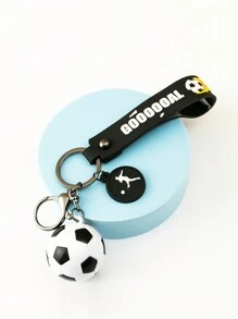 1 buc. Joc pentru fani de fotbal, breloc cu breloc de fotbal rafinat, modă, rucsac, pandantiv, accesorii pentru breloc de mașină, cadou pentru bărbați și femei, brelocuri