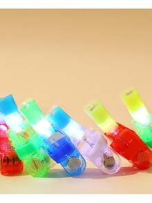 1入組酷新奇的LED減壓燈,卡通投影手電筒,手指投影手電筒,發光卡通手指覆蓋帶各種各樣圖案,玩具 - 彩色 - 查看 11