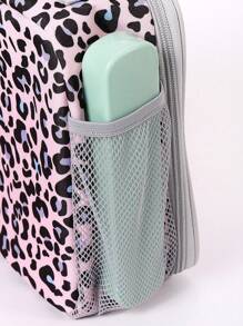 兒童簡約經典保溫午餐盒,可重複使用不漏水的軟冷卻袋,適用於學校、野餐、海灘