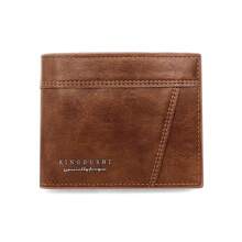 男士短皮夾拉鍊皮夾皮袋附信用卡夾口袋時尚復古男零皮夾錢袋皮夾皮夾