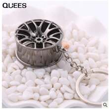 QUEES A Mặt dây chuyền chìa khóa - Bạc - Xem 7
