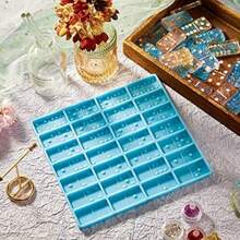 1 cái Domino Khuôn Đối với Nhựa , Chuyên nghiệp Khuôn Đối với Nhựa epoxy , Domino Khuôn Bộ 28 , Mãnh liệt Silicone Khuôn Đối với Domino DIY Mặt dây chuyền Bánh Làm đồ trang sức - Màu xanh lam - Xem 6