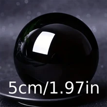 30-50mm Obsidian Sphere: Natural Black Quartz Crystal Ball For Healing, Reiki & Collecting - Black - View 7