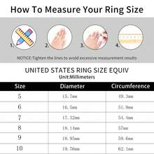 1pc Eternal Promise Wedding Ring - White - View 2