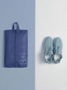 8入組便攜旅行收納袋,單色輕便行李整理袋,包括衣物袋、內衣褲袋、鞋袋、平口袋和化妝袋