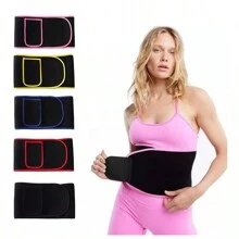 Faja Reductora Ejercicio Sudoracion Termica Moldeadora Gym - Rosa - Ver 1