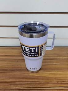 Vaso Yeti con Asa 30 OZ - Blanco - Ver 2