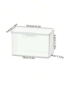 1PC Transparent Idol Kpop Albums Photo Storage Photo cards Small Card Collection Organizer Box Case Container