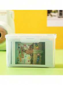 1PC Transparent Idol Kpop Albums Photo Storage Photo cards Small Card Collection Organizer Box Case Container