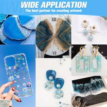 472ml 1:1 环氧树脂套装，AB 胶，适用于 DIY 珠宝、工艺品、透明硬质铸造树脂固化剂，抗黄变，低气泡 - 472毫升 - 查看 6