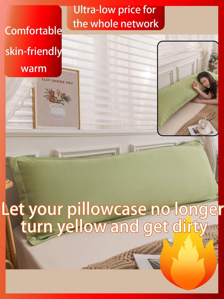 1入組床墊套、靠背墊套、腰枕套、三角枕套、塔米地墊套、情侶枕套、現代家居裝飾 - 軍綠色 - 查看 1