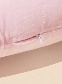 Gối Bà Bầu Siêu Mềm Màu Hồng Ngủ nghiêng, đỡ eo và bụng khi mang thai - Hồng - Xem 9