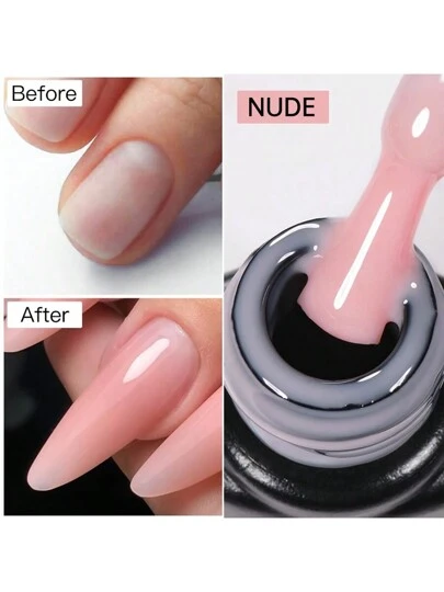 XEIJAYI ポリgel製ネイルカラージェル 7.3ml 1本 ヌードカラー | SHEIN