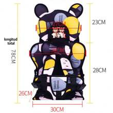 Baby Car Seat Portable Baby Car Seat 0-6 Years - Xám - Xem 2