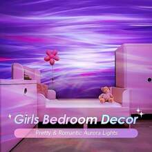 Aurora Lights Projector, Northern Light Projector with Remote Control, Night Light Projector, for Gaming Room/Bedroom/Ceiling/Part - Black - View 5