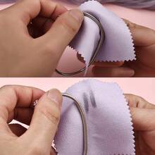 30入組925銀金鉑專用清潔拋光布,可除去珠寶手錶太陽眼鏡相機鏡頭智能手機銀製耳環戒指項鍊等表面劃痕與污垢(尺寸:8x8cm)