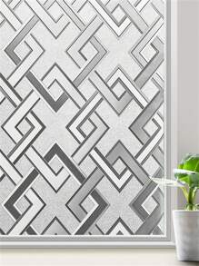 1 cuộn phim cửa sổ mờ phim bảo vệ cửa sổ phim tĩnh bám cửa sổ vinyl kính mờ nhãn dán không dính chống tia cực tím mờ hình vuông cho văn phòng phòng ngủ phòng khách - Nhiều màu - Xem 1