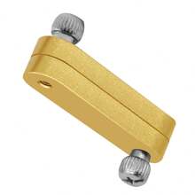 One Set Yellow 30cm Thickening Steel Ruler Positioning Block Stop Angle Scriber Measuring Ruler - Yellow - View 5