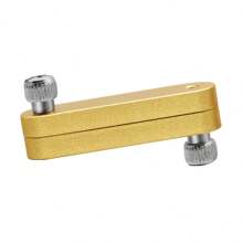 One Set Yellow 30cm Thickening Steel Ruler Positioning Block Stop Angle Scriber Measuring Ruler - Yellow - View 8