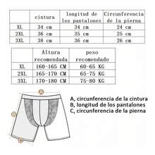 Boxer Deportivo Body Para Hombre Transpirable 100% Algodon - Azul - Ver 2