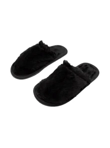 VISCA Pantufa Masculina Adulto Fechada Pelúcia Antiderrapante Chinelo de Quarto