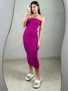 Women Jumpsuits - Rose Red - View 1