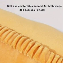 卡通pp汽車靠枕汽車頸枕毛絨套裝汽車內飾配件