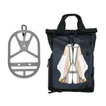 鞋夾,矽膠鞋套支架,運動包配件鞋套,適用於運動、戶外、登山旅行的鞋套收納架