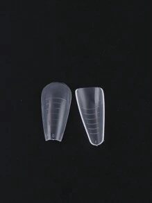 FULL BEAUTY 48Pcs Dual Nail Forms Nail Molds Poly Extension Gel Quick Building Mold Sculpted Full Cover Nail Tips Manicure Nail Art Design,Nail Supplies,Nail Tools,Nail Art Tools,Back To School,Nails,Nail Tools For Press On Nails