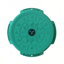 星座設計大尺寸靜音腹肌腰形塑身健身扭腰盤,家庭健身器材 - 綠色 - 查看 5