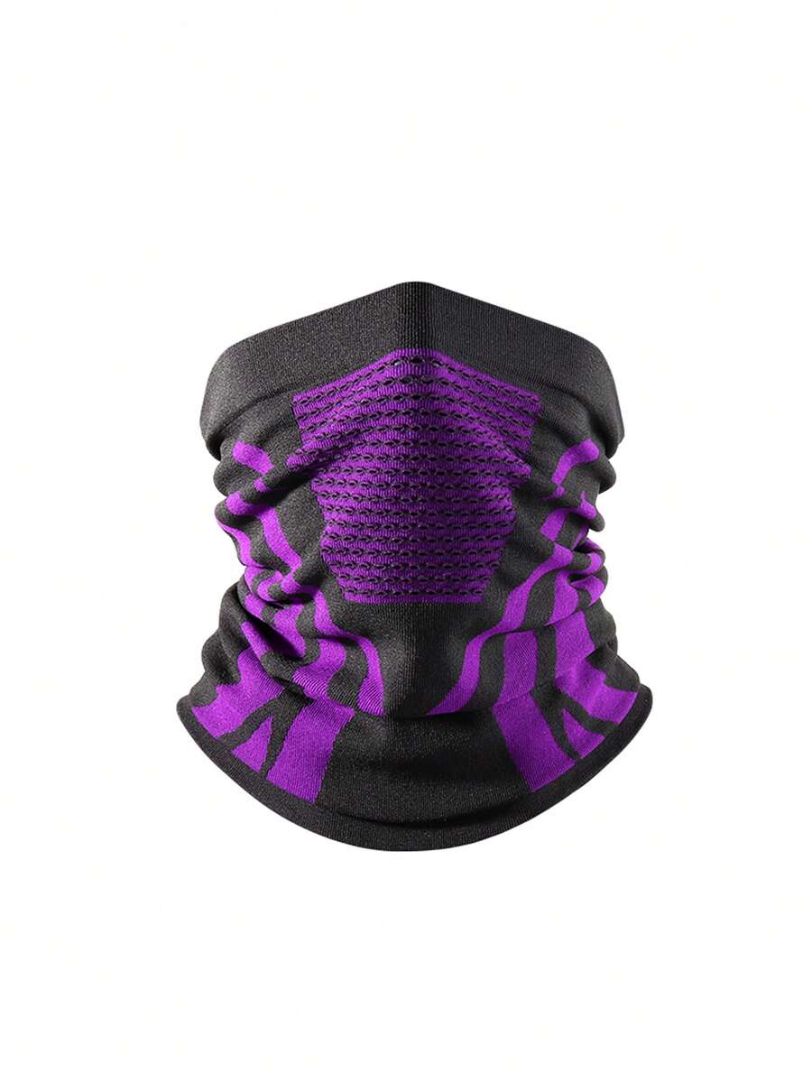 1 pieza Braga de cuello morado protectora contra el sol y los rayos UV - Morado - Ver 1