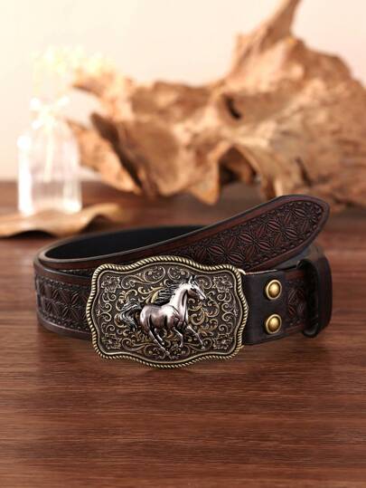 1pc Women's Casual Vintage Belt For Daily Use Boho Halloween Summer, School Fall, Autumn, Halloween