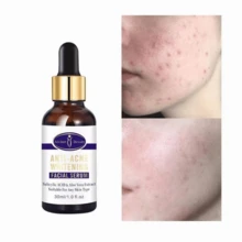 Serum  Anti Acné Piel Delicada Puntos Anti-manchas 30ml con extracto de aloe vera y acido salicilico - transparente - Ver 2