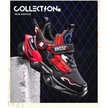 DENALI ICP |  Tennis Teenagers Sneaker, Quality Casual Fashionable Leather-Type Sports Tennis - Đỏ - Xem 6